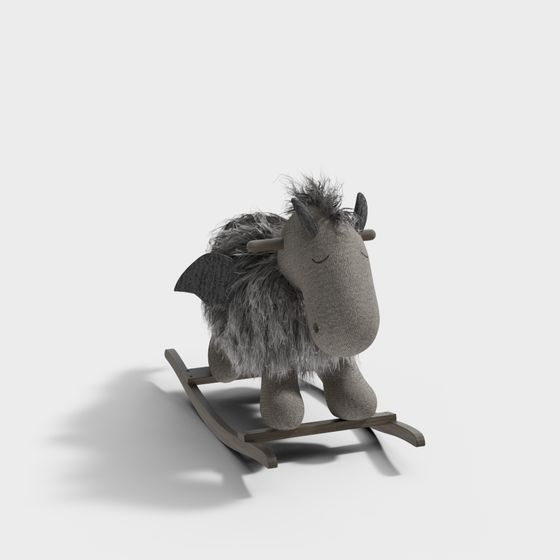 Rocking Pony 3D Model for Creative Projects