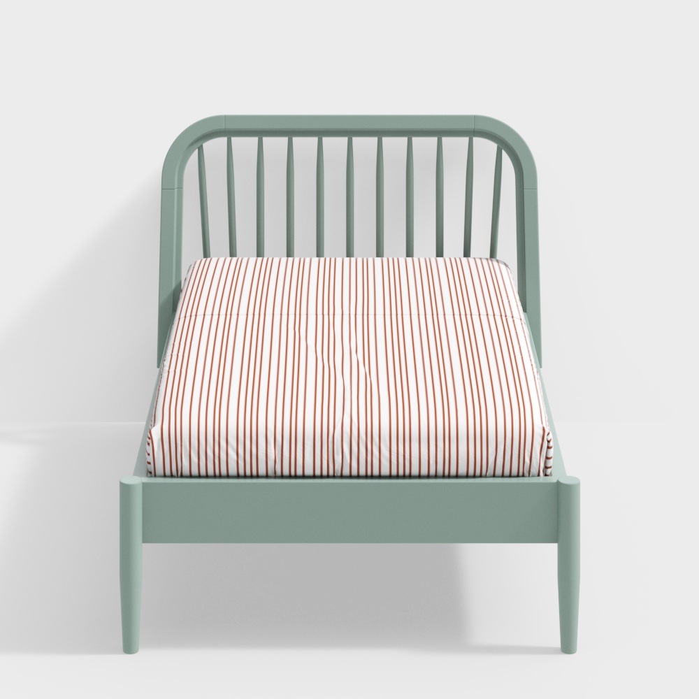 เตียงเหล็กดัดสำหรับเด็ก