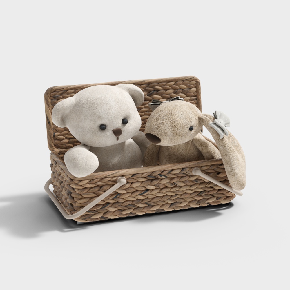 Modern Children's Room Toy Storage Basket