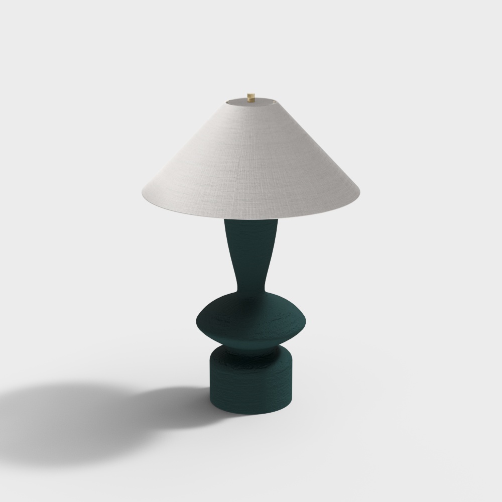 Đèn ngủ phong cách cổ đại giữa