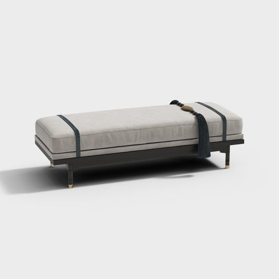 Urban Relaxation Bench 3D model