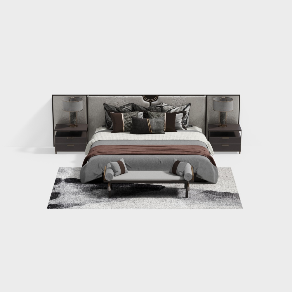 การรวมเตียงห้องนอนจีนใหม่