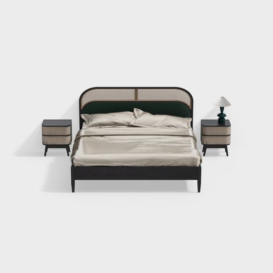 Urban Retreat Bed Frame 3D model