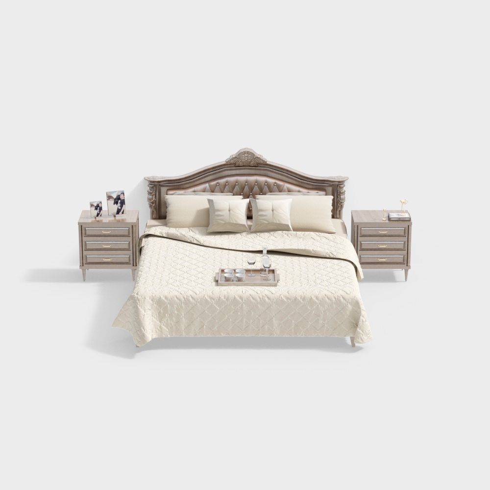 French double bed combination
