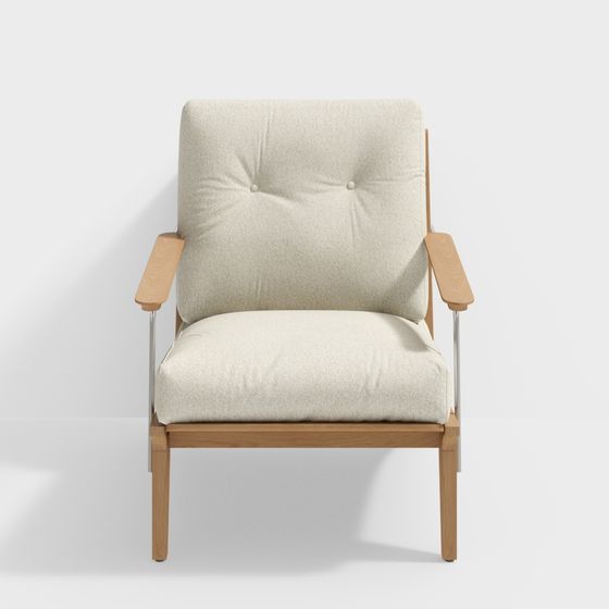 Cozy Lounge Chair 3D model