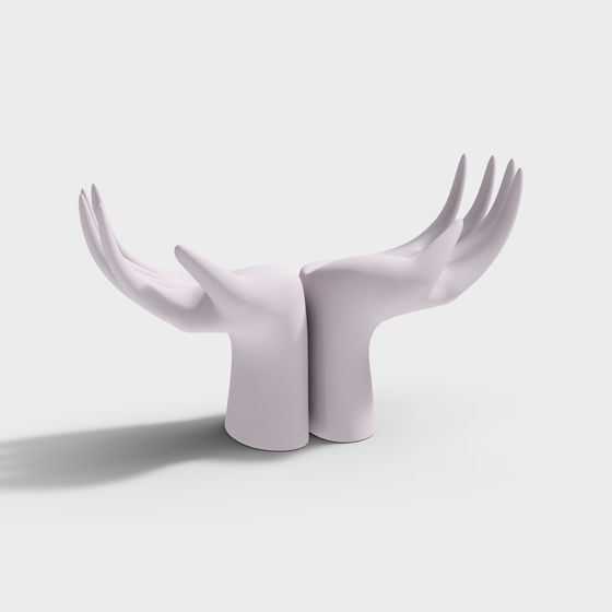 The Dual Palms Supporter 3D model