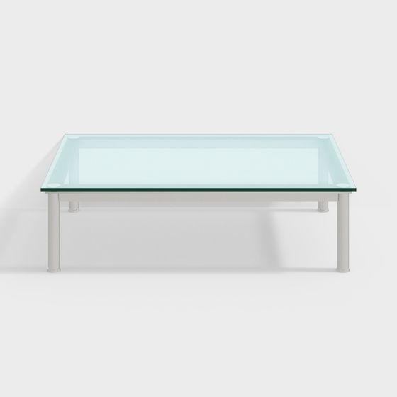 Modern Glass Coffee Table 3D model