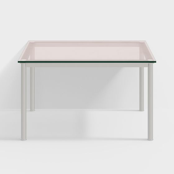 Modern Glass Table 3D model for Creative Projects