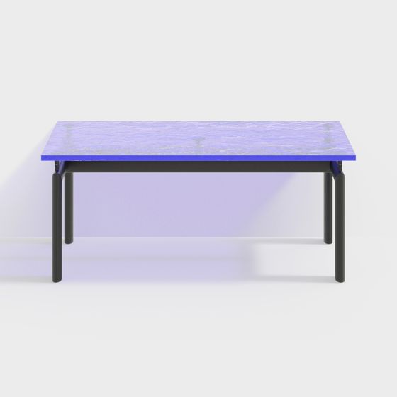 Neon Dining Table 3D model