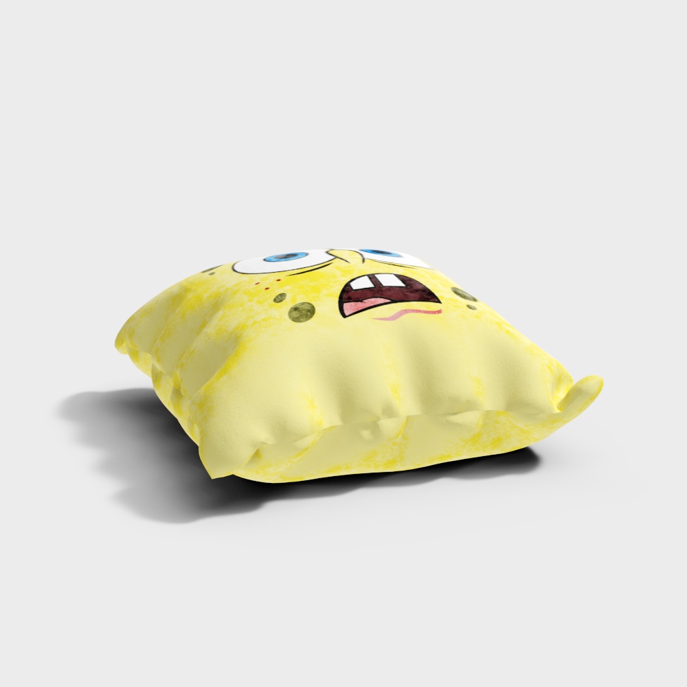 SpongeBob Pillow 3D Model