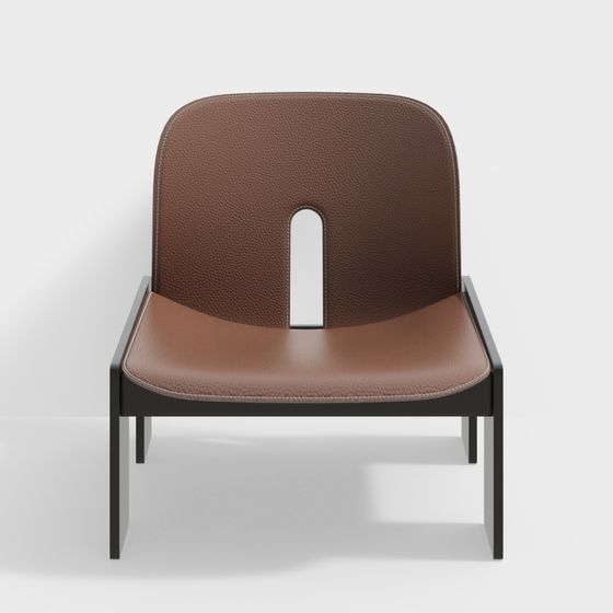 Urban Lounge Chair 3D model for Modern Spaces