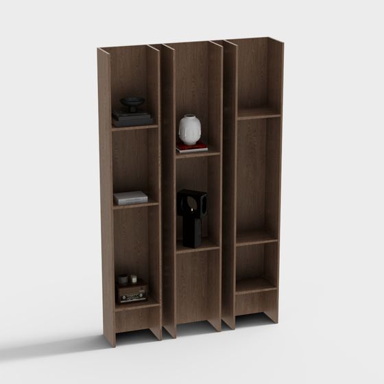 Urban Elegance Bookshelf 3D model