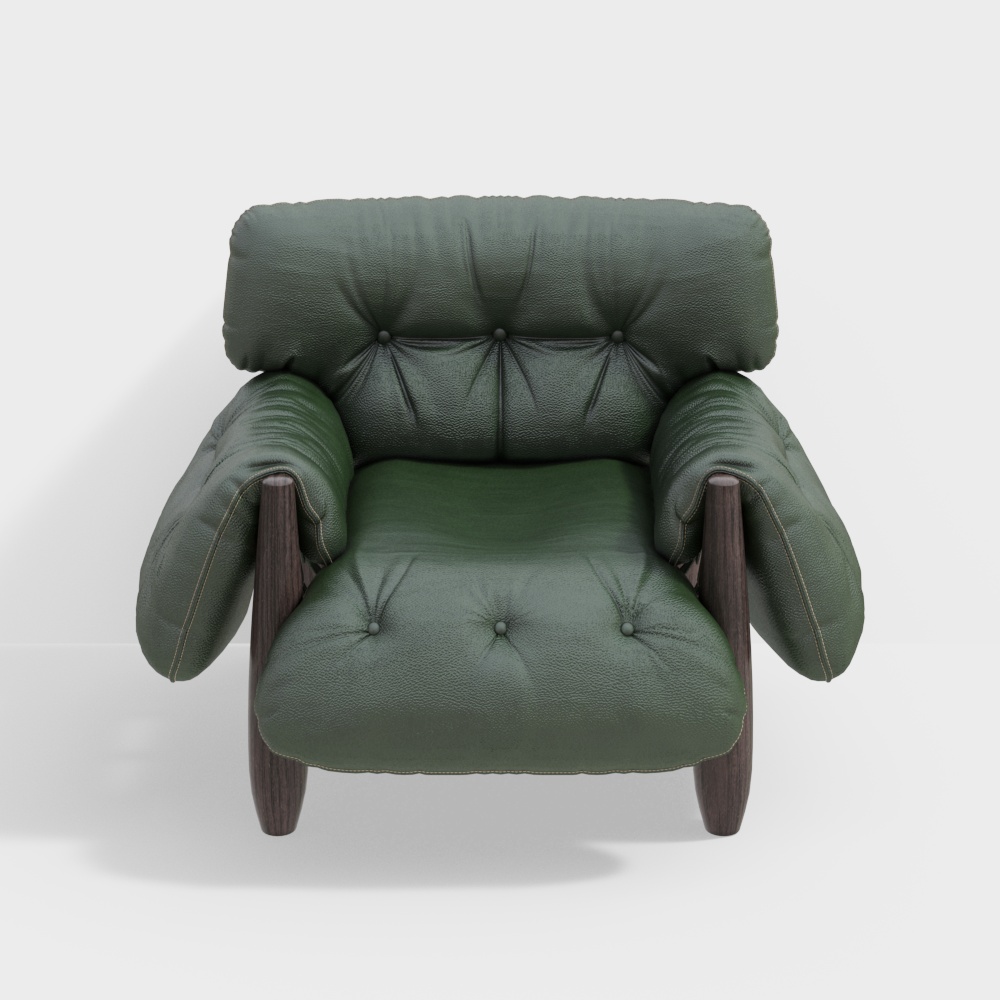 Modern antique home living room single sofa