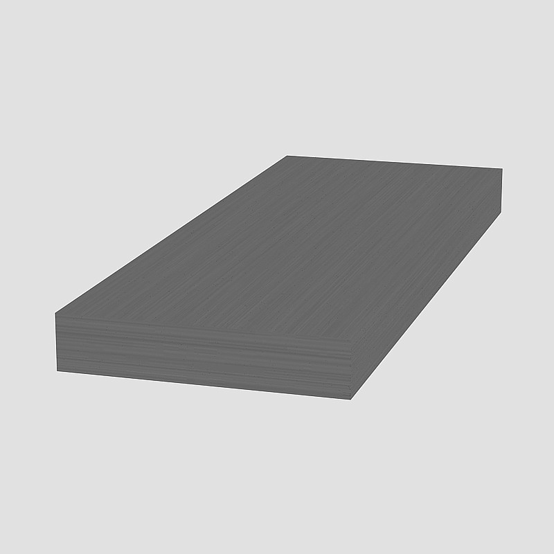 The Edge of Honeycomb Plate 3D Model in Gray