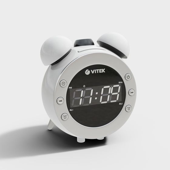 VITEK Digital Alarm Clock 3D model