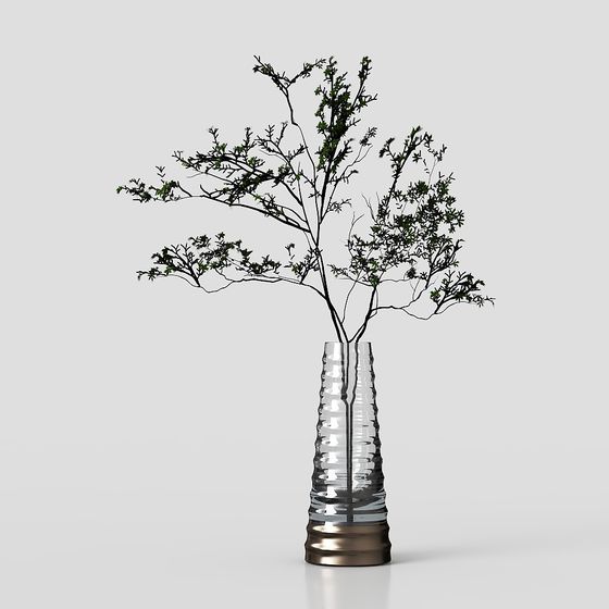 Beautiful Low-Poly Tree Branch 3D Model for Creative Use