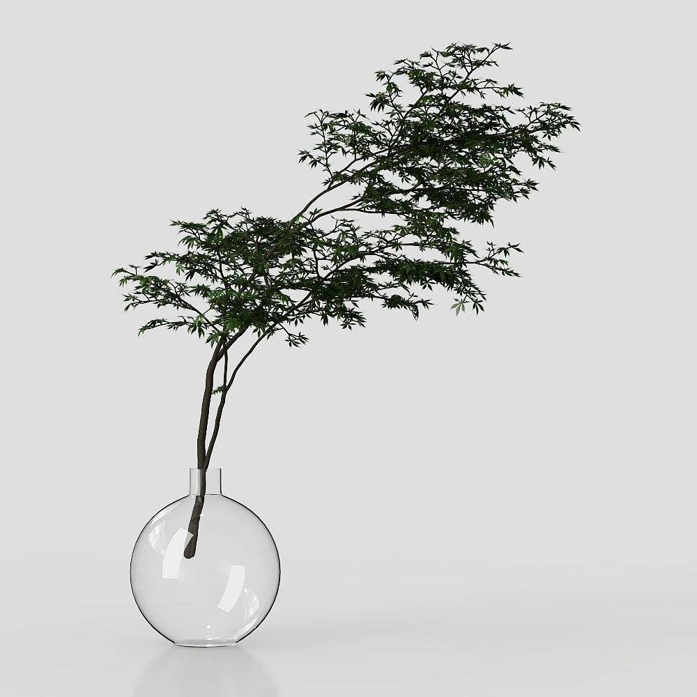 緑の植物の装飾品