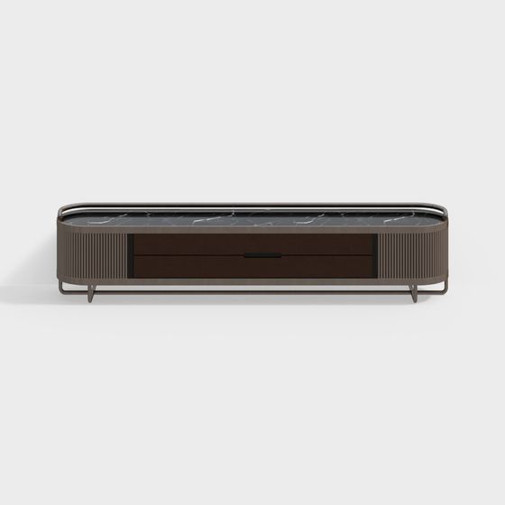 Elegant 3D Model TV Cabinet for Modern Interiors