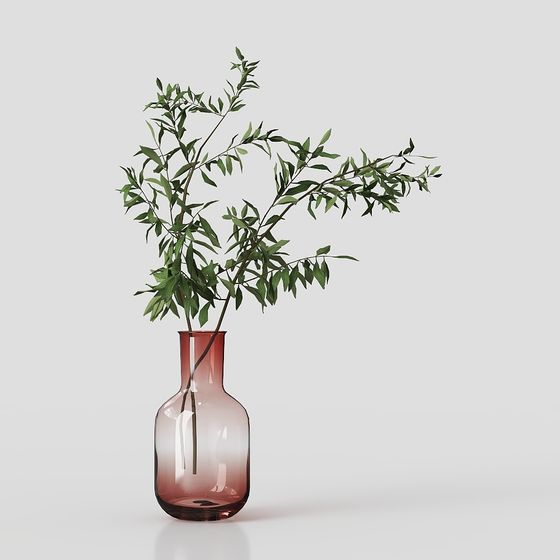 緑の植物の装飾品