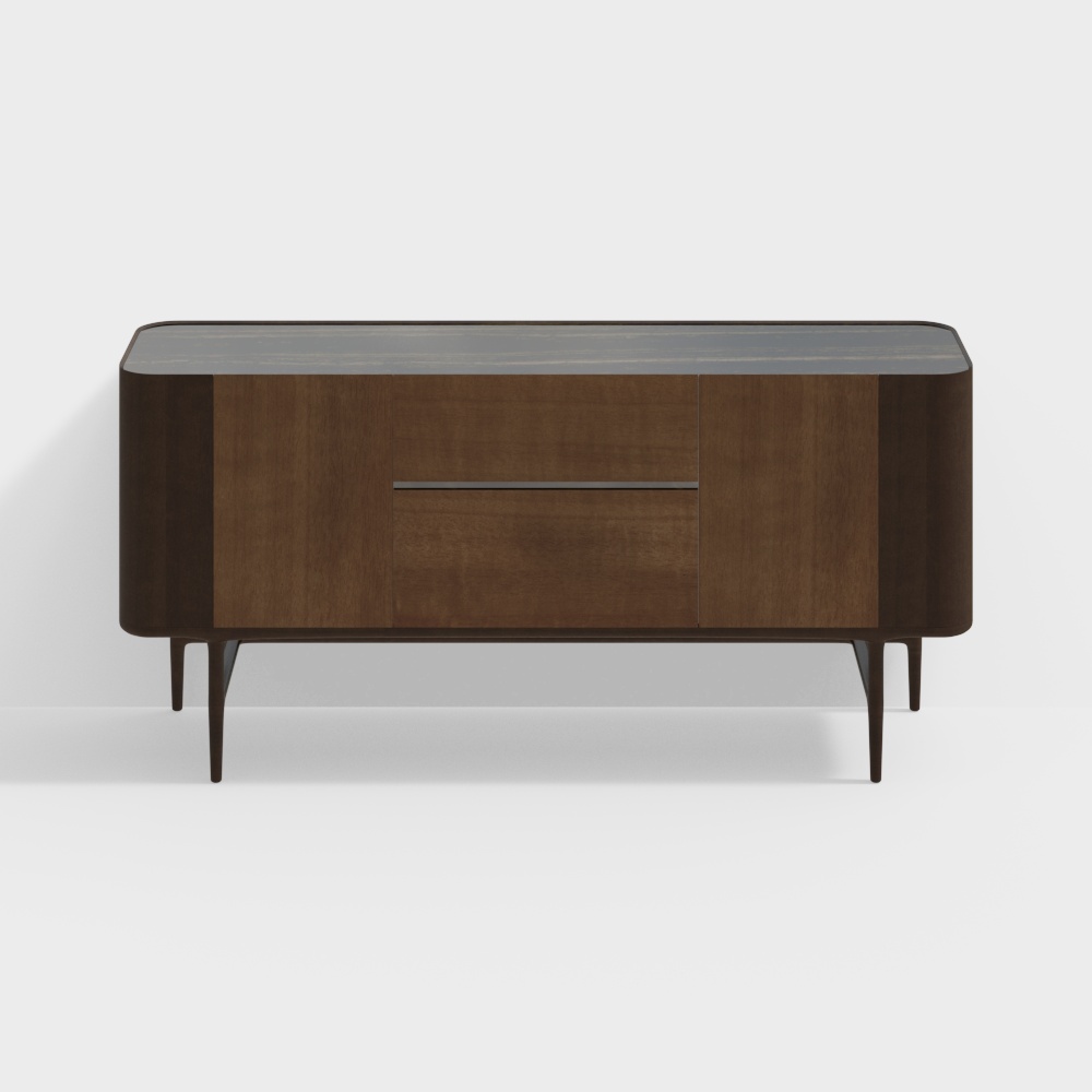 Tủ vào cửa phong cách Trung Quốc mới