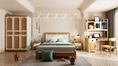 Cozy and Functional Bedroom Design