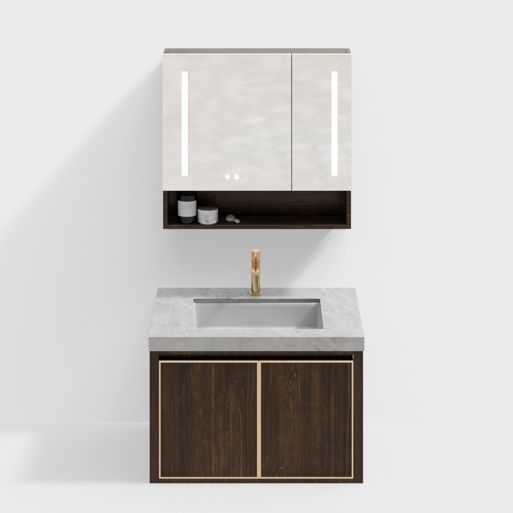 Wabi Sabi bathroom cabinet