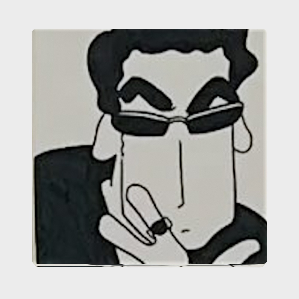 Mr. Sunglasses Low Poly 3D model Design