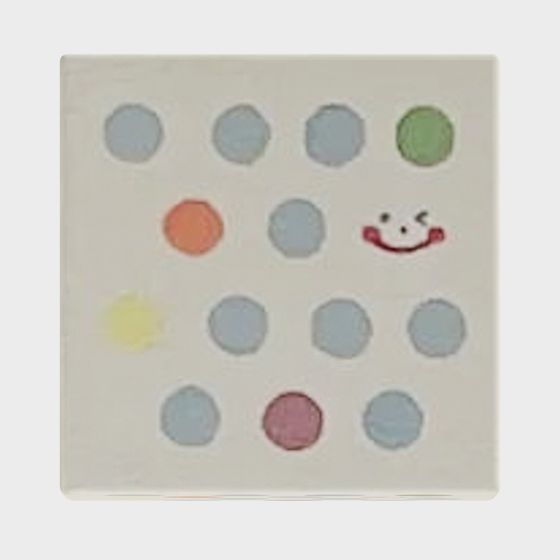 Vibrant Abstract Art 3D model