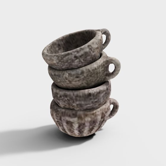 Timeless Cups 3D model