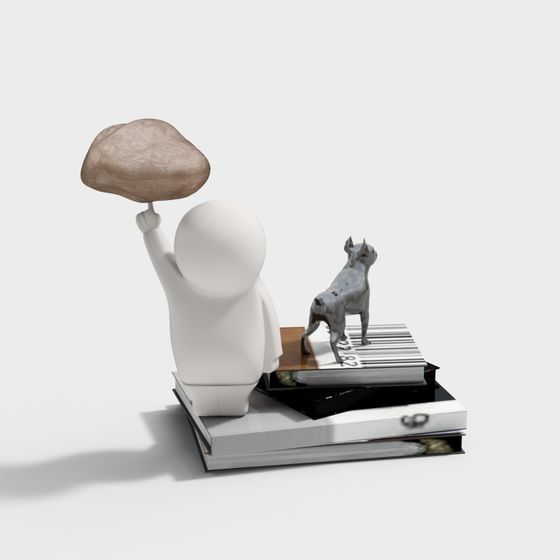 書本珠寶組合裝飾