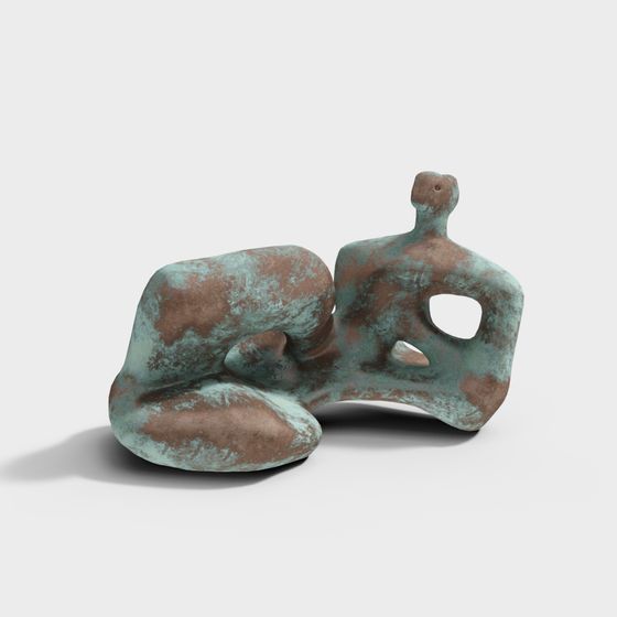 Abstract Embracer 3D model