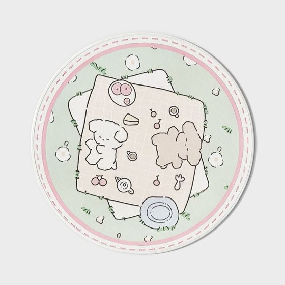 Thảm hoạt hình tròn cho trẻ em