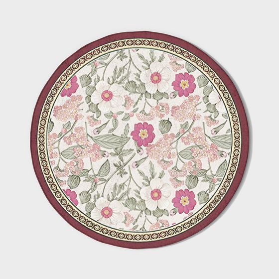 Floral Garden Rug 3D model