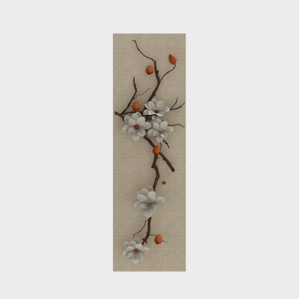 New Chinese wall decoration flower hanging ornaments