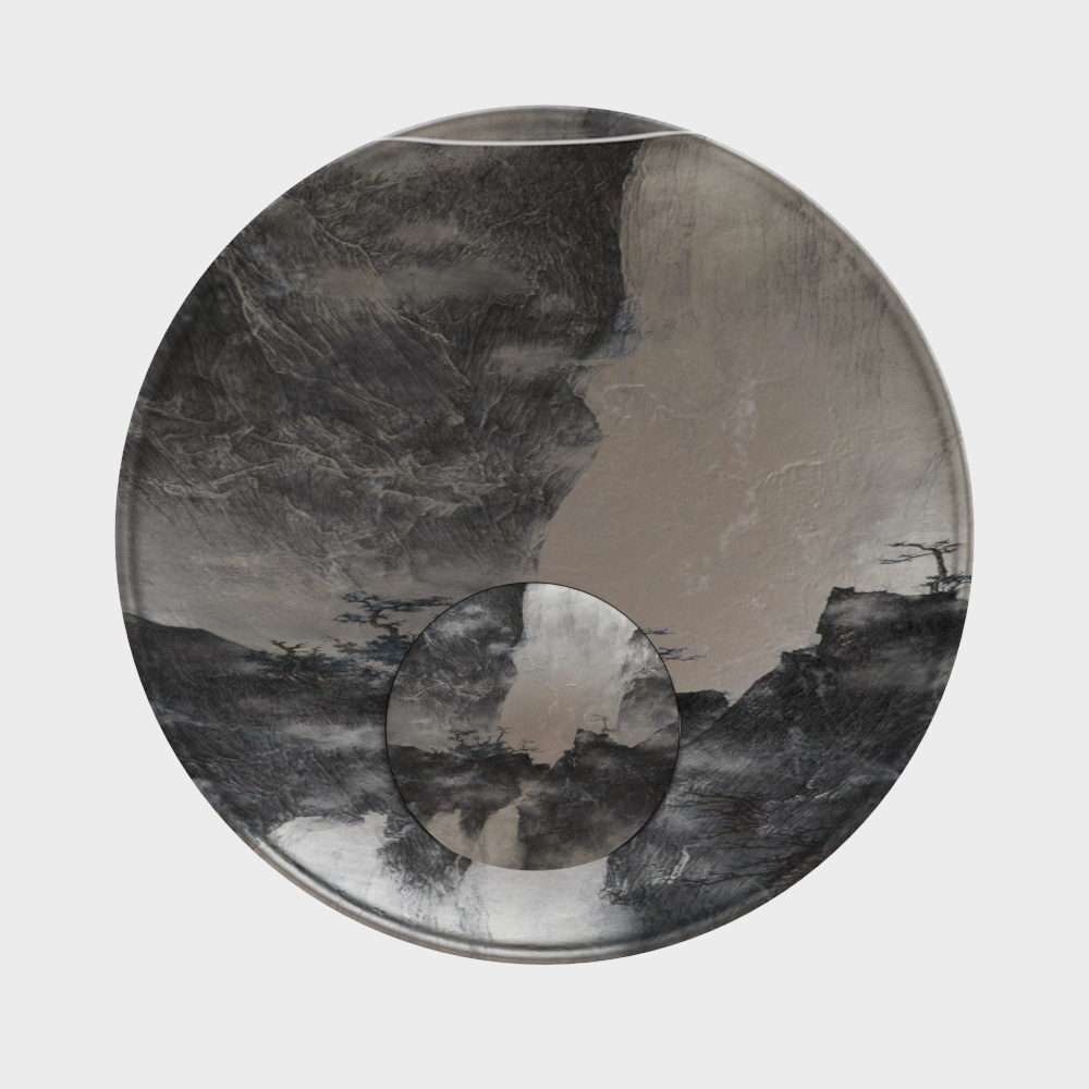 New Chinese round wall decoration