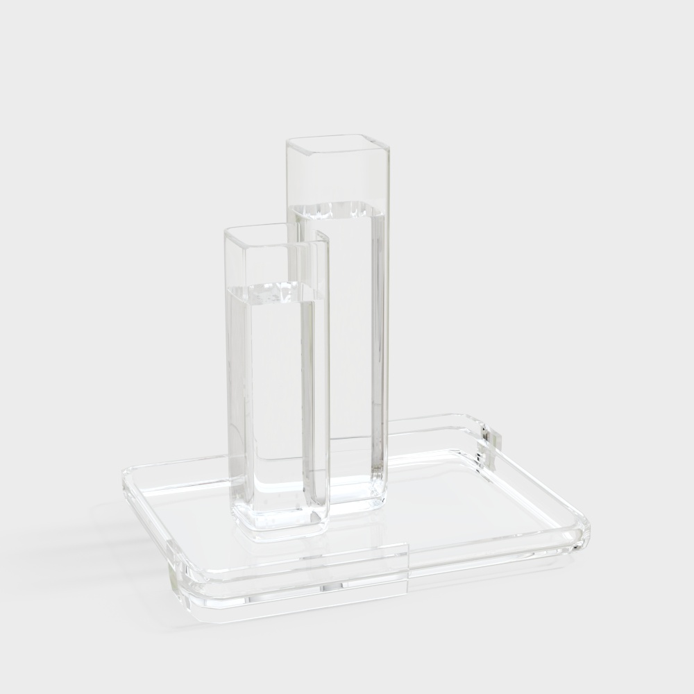 트레이 차 세트