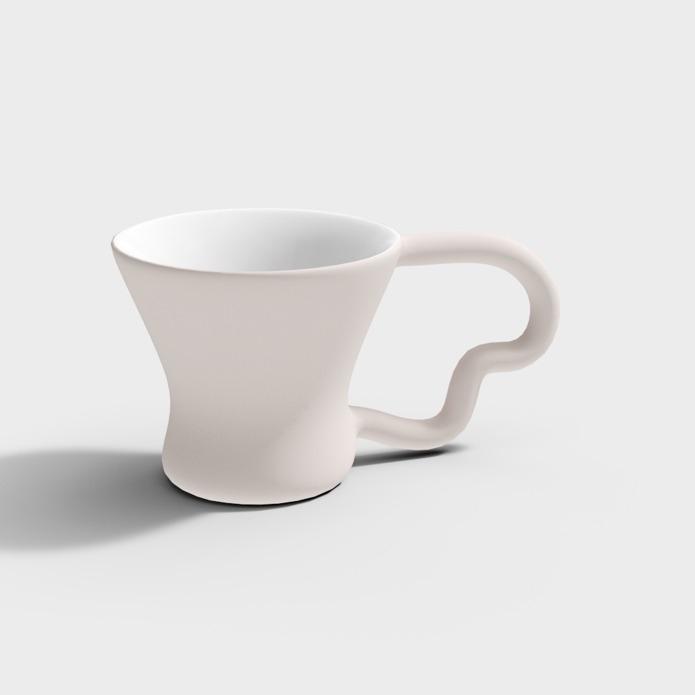 Sleek Coffee Cup 3D model