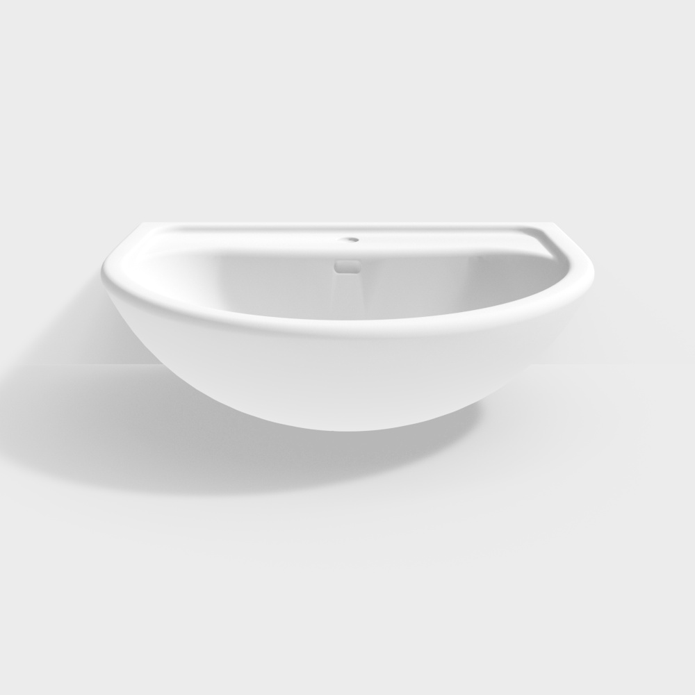 Minimalist bathroom sink