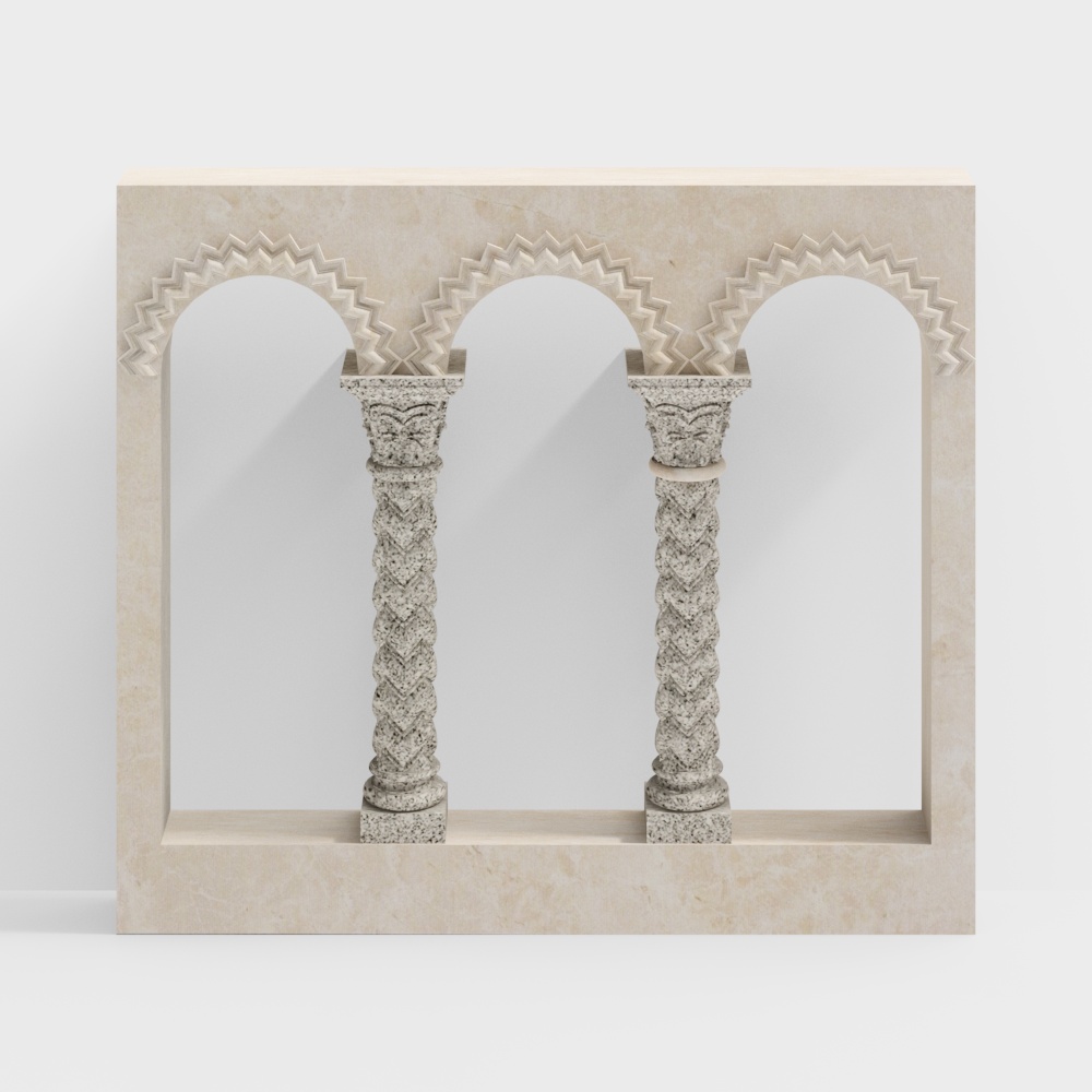 Moderne Außenlandschaft