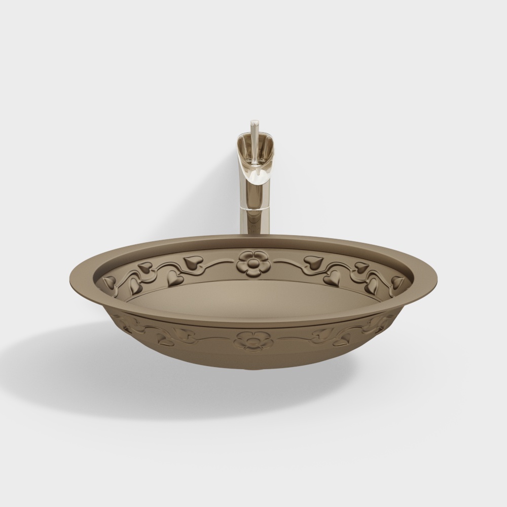 New Chinese countertop basin