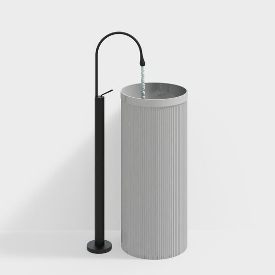 Urban Water Feature 3D model