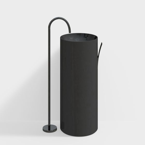 Stylish Urban Umbrella Stand 3D model