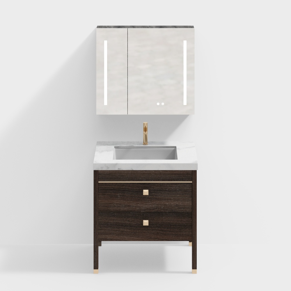 Modern bathroom cabinet