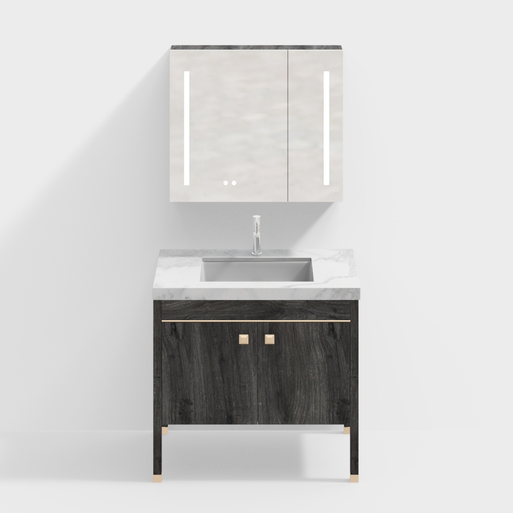 Modern bathroom cabinet