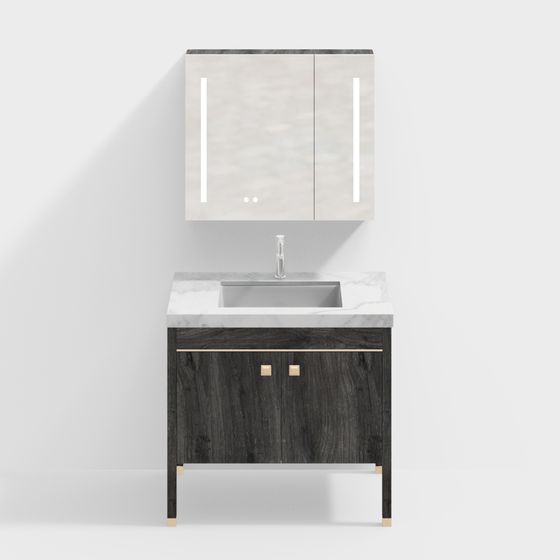 Urban Elegance Vanity 3D model