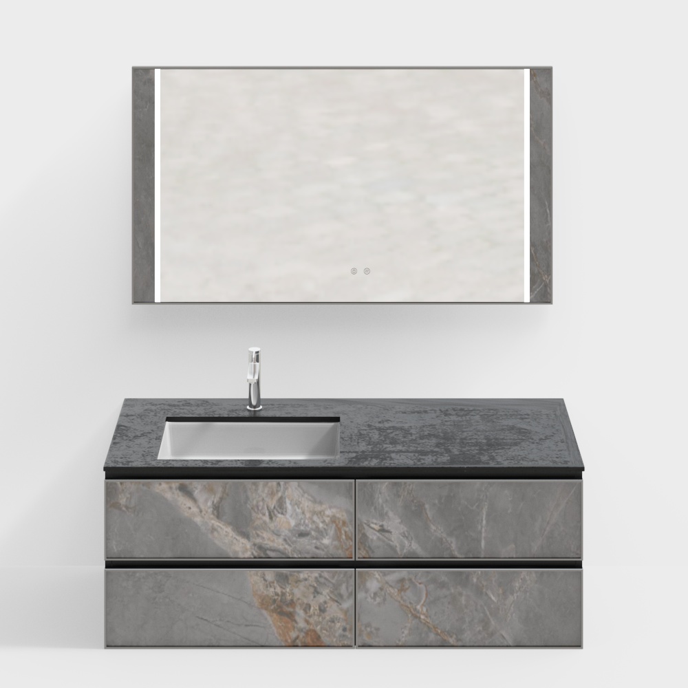 Modern bathroom cabinet