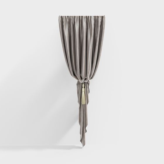 Elegant Drapery 3D model