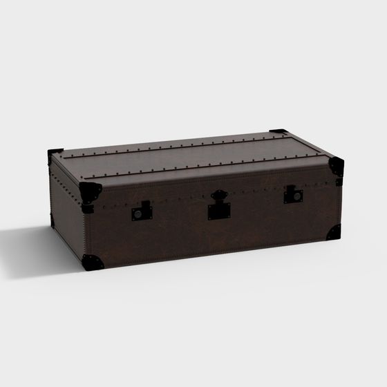 Industrial Storage Chest 3D model
