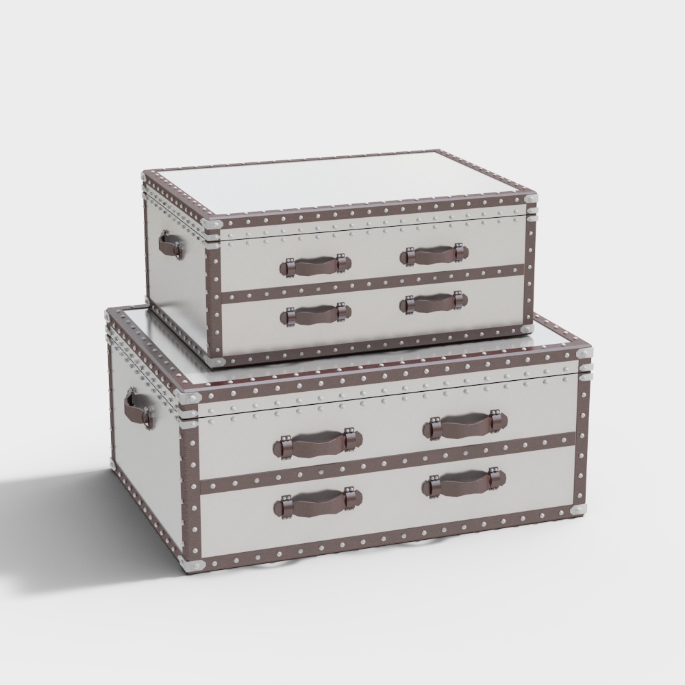 Industrial air storage box combination