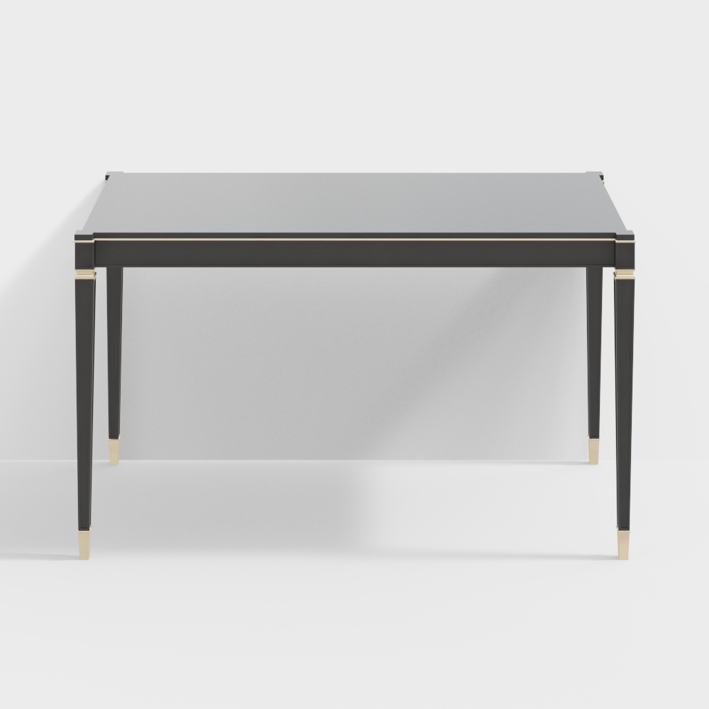 French light luxury desk